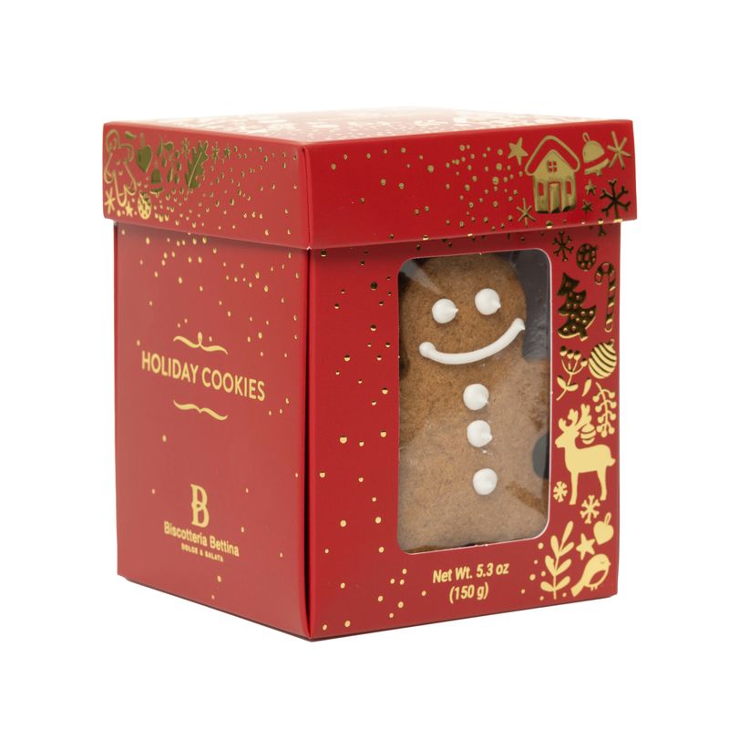 Gingerbread Men Holiday Gift Box, Seasonal