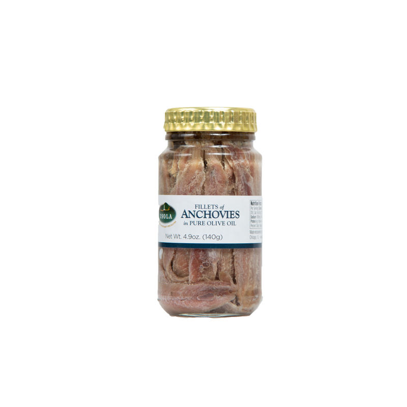 Fillets of Anchovies in Pure Olive Oil (4.9oz)