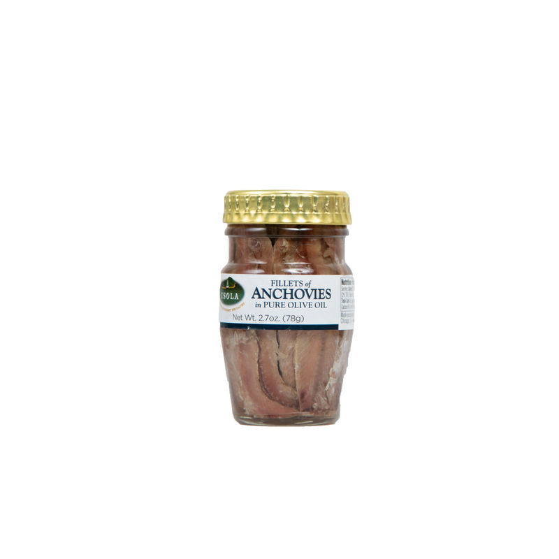 Fillets of Anchovies in Pure Olive Oil